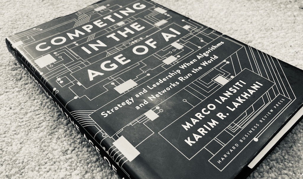 The book "Competing in the Age of AI"
