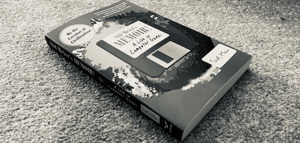 Paperback copy of Sid Meier's Memoir!