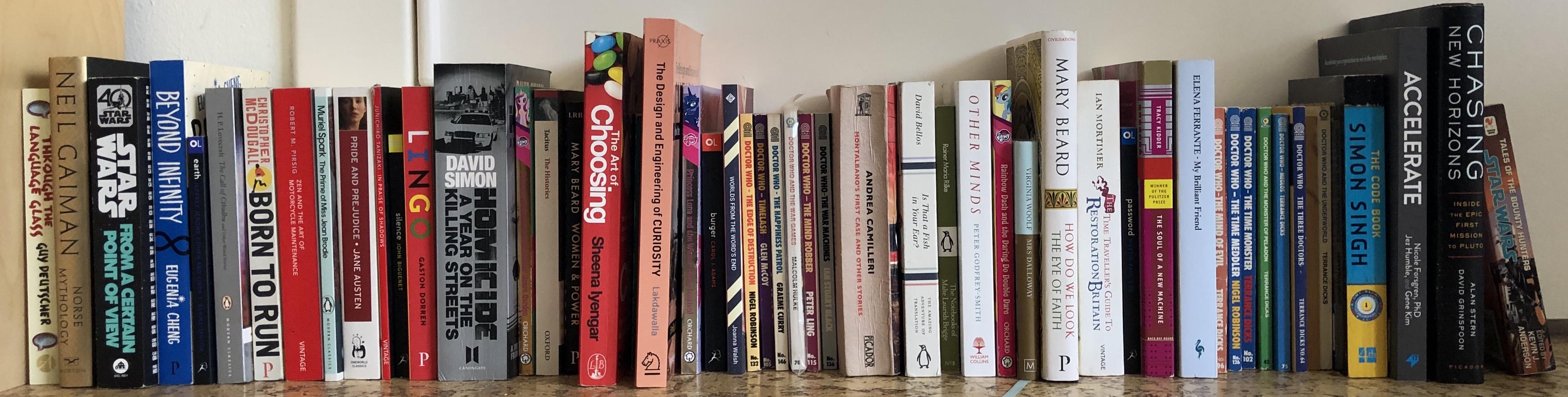 52 books in a row