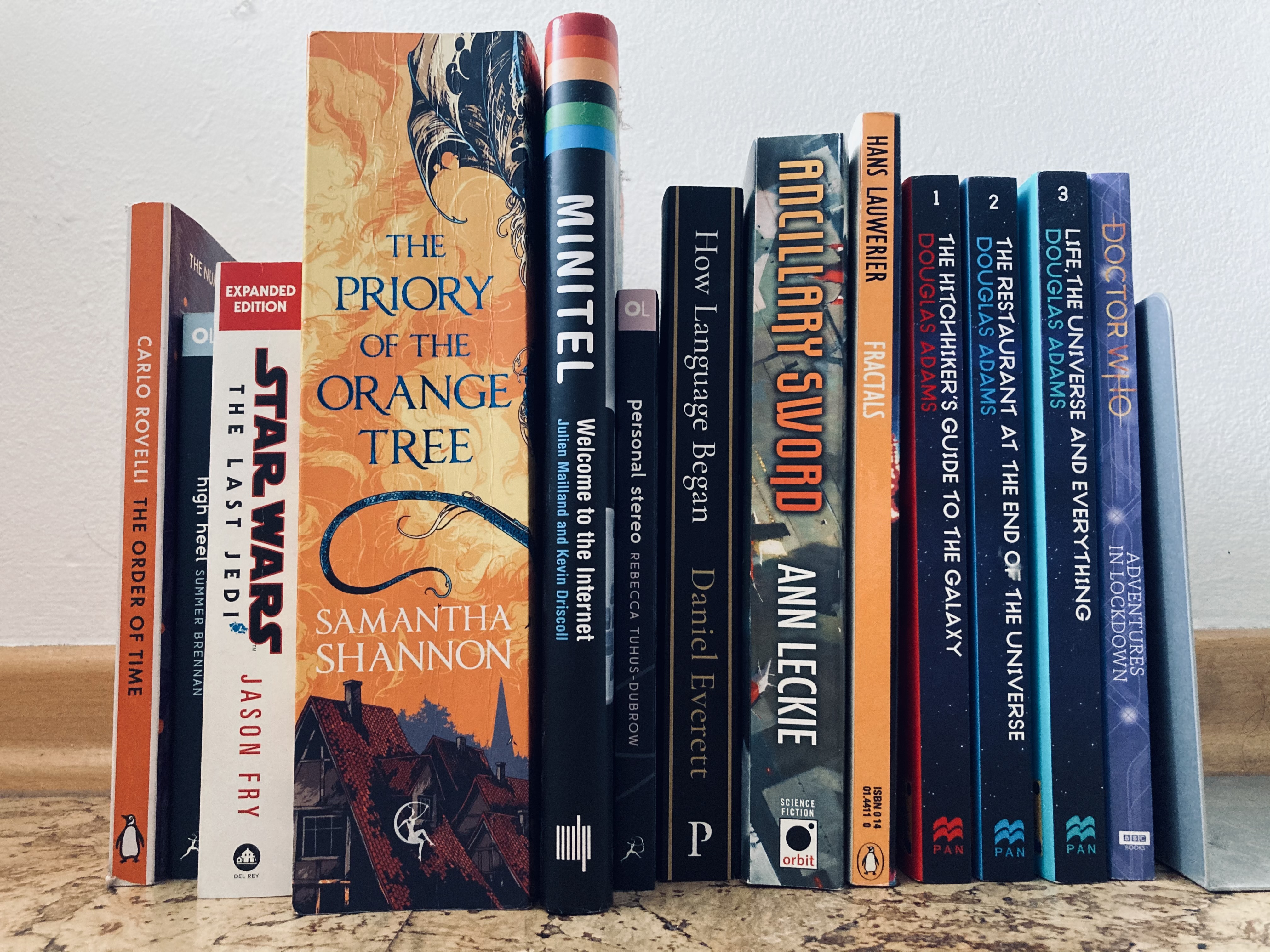 13 books in a row