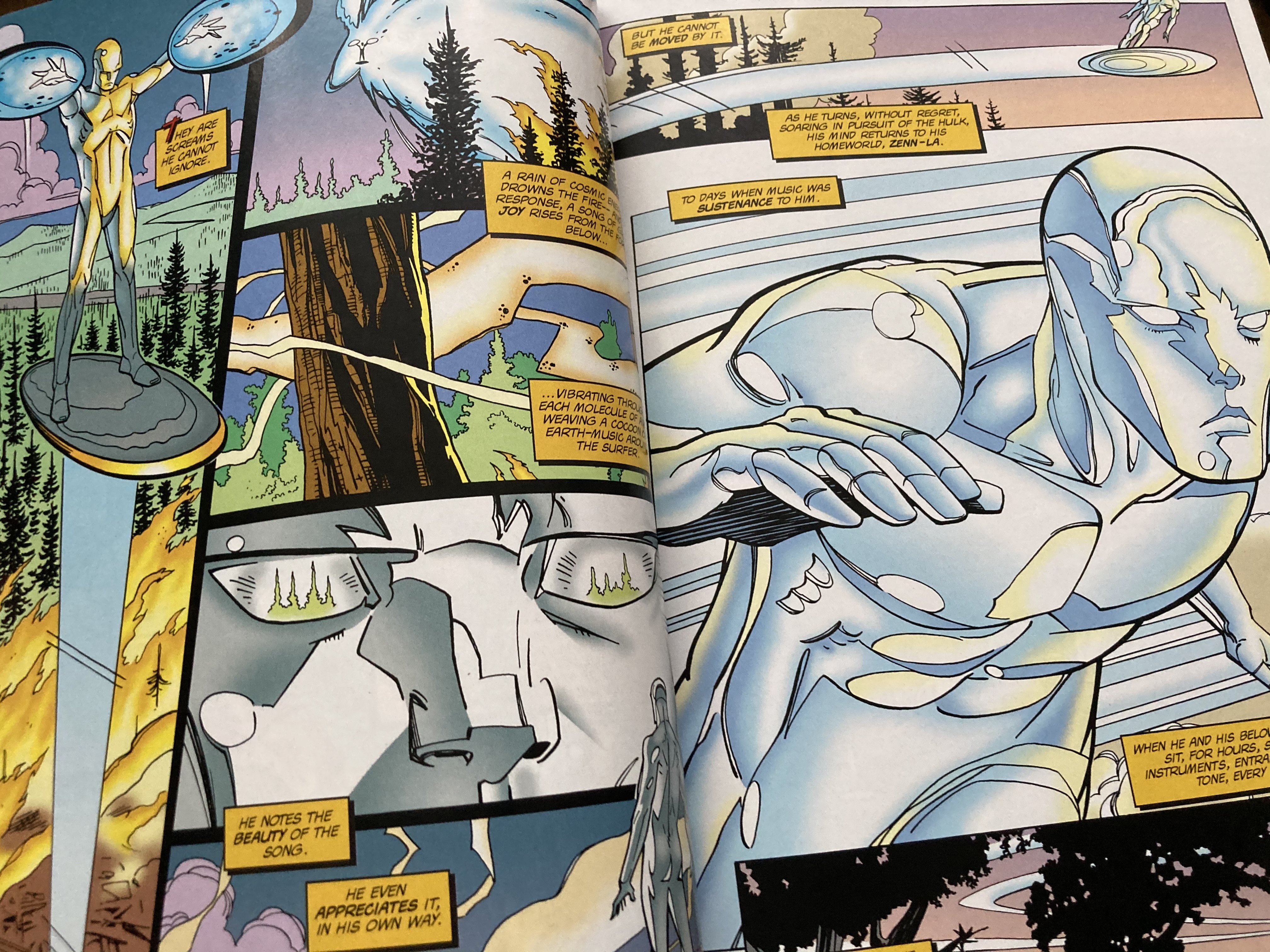 pages from Silver Surfer: Inner Demons